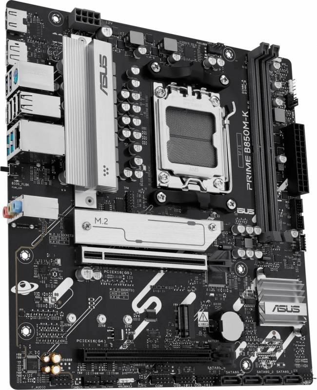 Материнская плата ASUS PRIME B850M-K — для бизнеса и офиса