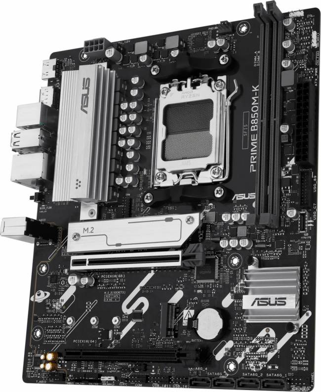 Материнская плата ASUS PRIME B850M-K — для бизнеса и офиса