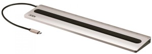 Многопортовая док-станция с портом USB-C и функцией сквозной передачи питания (Power Pass-Through) ATEN UH3237