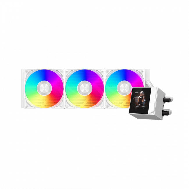 Система охлаждения PCCooler DC360 Pro ARGB Display WH — для бизнеса и офиса Система охлаждения PCCooler DC360 Pro ARGB Display WH — для бизнеса и офиса