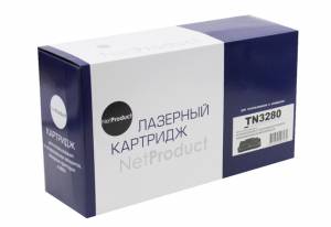 Тонер-картридж NetProduct (N-TN-3280) для Brother HL-5340/5350/5370/5380/DCP-8070D, 8K