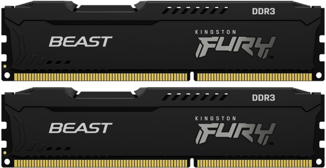 Память оперативная Kingston FURY Beast Black KF318C10BBK2/8