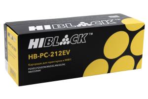 Картридж Hi-Black (HB-PC-212EV) для Pantum P2502/P2502W/M6502/M6502W/M6552NW, 1,6К