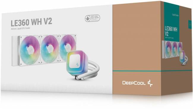 Система водяного охлаждения Deepcool R-LE360-WHAMMN-G-2 — для бизнеса и офиса