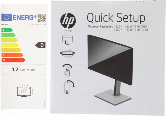Монитор Hewlett Packard 6N4E2AA — для бизнеса и офиса