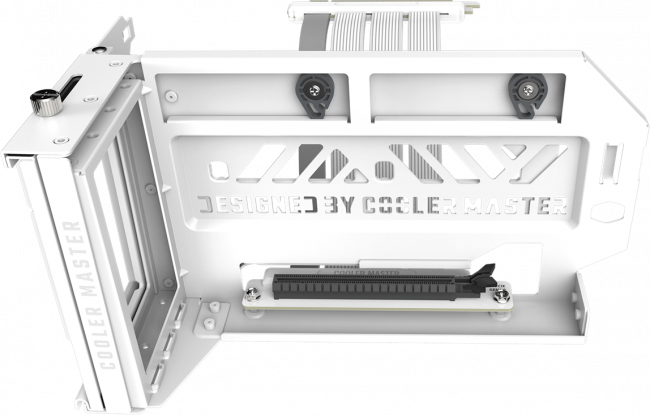 Держатель видеокарты в корпусе Cooler Master Vertical GPU Holder Kit V3 White — для бизнеса и офиса Держатель видеокарты в корпусе Cooler Master Vertical GPU Holder Kit V3 White — для бизнеса и офиса