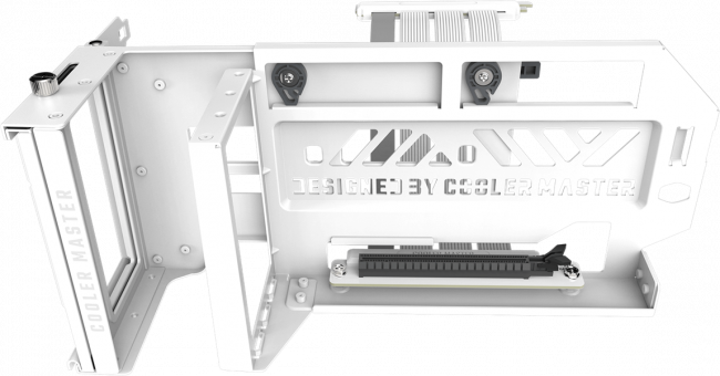 Держатель видеокарты в корпусе Cooler Master Vertical GPU Holder Kit V3 White — для бизнеса и офиса Держатель видеокарты в корпусе Cooler Master Vertical GPU Holder Kit V3 White — для бизнеса и офиса