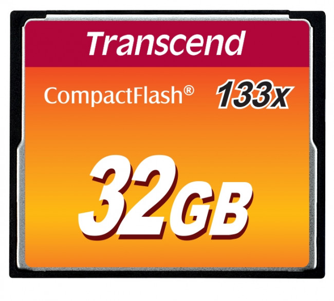 Карта памяти Transcend CompactFlash 133 32GB