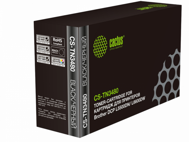 - Cactus CS-TN3480 — для бизнеса и офиса - Cactus CS-TN3480 — для бизнеса и офиса