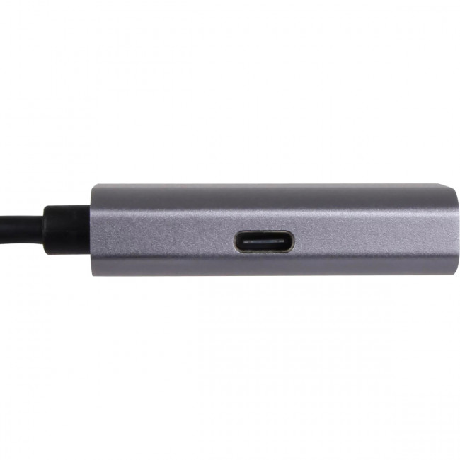 Aдаптер USB 3.1 Type-Cm --> HDMI A(f) , 4K@60Hz, PD charging, Alum Shell, VCOM <CU452A> Переходник VCOM USB Type-C M/HDMI F (CU452A)