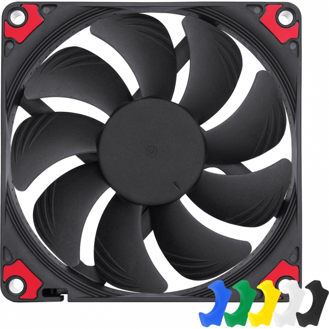 Кулер для корпуса Noctua NF-A9x14 HS-PWM chromax.black.swap — для бизнеса и офиса