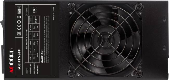 Блок питания Accord ACC-TFX500 80+W — для бизнеса и офиса