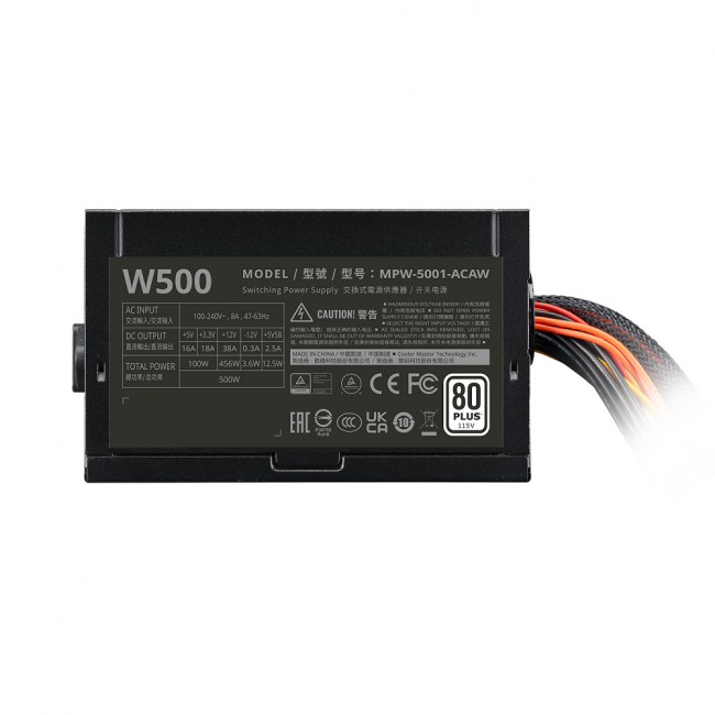 Блок питания 500 Ватт Cooler Master Elite NEX W500 Блок питания 500 Ватт Cooler Master Elite NEX W500