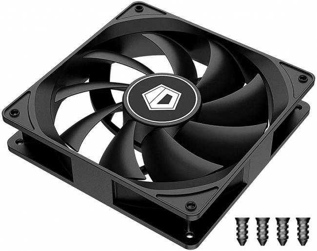 Вентилятор для корпуса ID-COOLING FL-12025K — для бизнеса и офиса