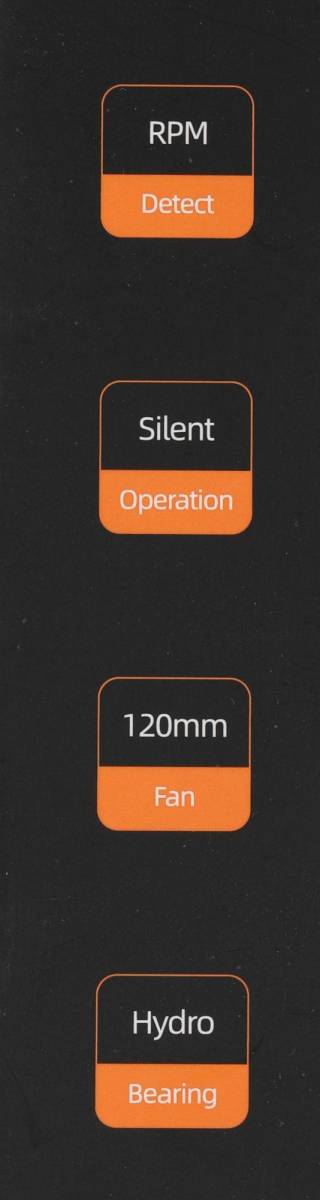 Вентилятор для корпуса ID-COOLING FL-12025K — для бизнеса и офиса