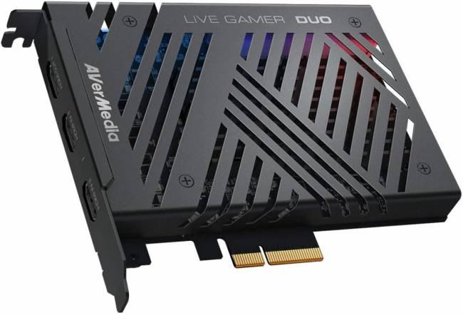 Карта видеозахвата AverMedia LIVE GAMER DUO GC570D — для бизнеса и офиса