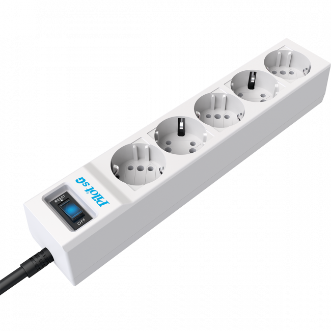 Сетевой фильтр ZIS Pilot sG (3 м, 5 розеток)