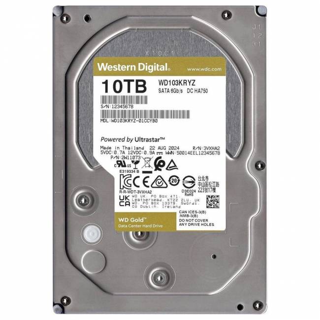 Жесткий диск WD WD103KRYZ — для бизнеса и офиса