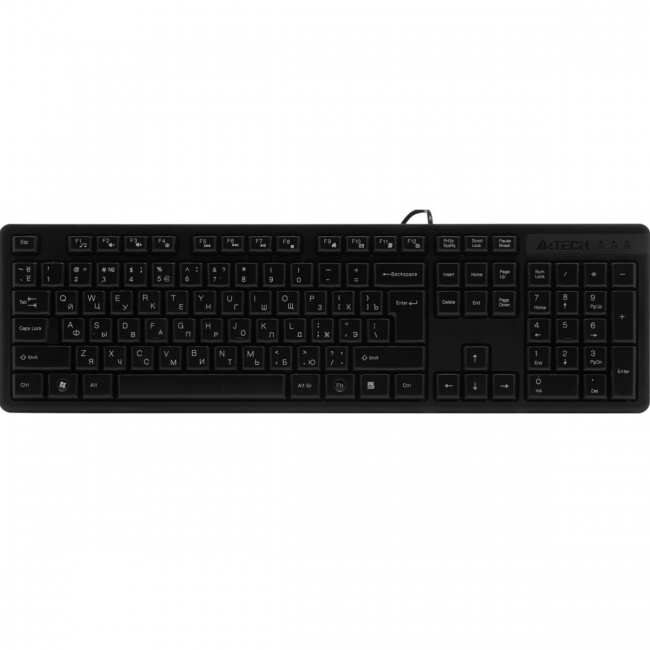 Клавиатура + мышь A4Tech KR-3330 клав:черный мышь:черный USB A4Tech KR-3330 — для бизнеса и офиса