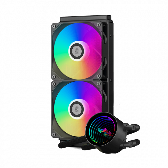 Система охлаждения PCCooler DA240 V2 ARGB BK — для бизнеса и офиса Система охлаждения PCCooler DA240 V2 ARGB BK — для бизнеса и офиса