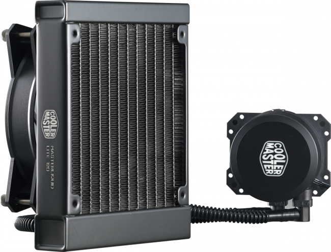 Система охлаждения Cooler Master MasterLiquid Lite 120 — для бизнеса и офиса Система охлаждения Cooler Master MasterLiquid Lite 120 — для бизнеса и офиса