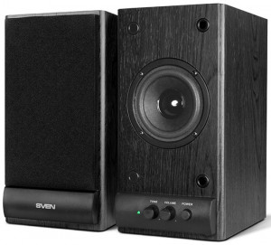 Колонки  деревянные АС SPS-609 (10 Вт), чёрный SVEN SPS-609 Black