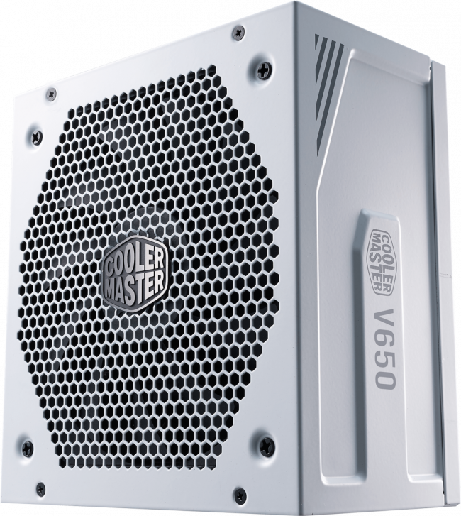 Блок питания 650 Ватт Cooler Master V650 Gold-V2 White Edition