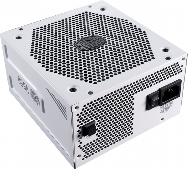 Блок питания 650 Ватт Cooler Master V650 Gold-V2 White Edition