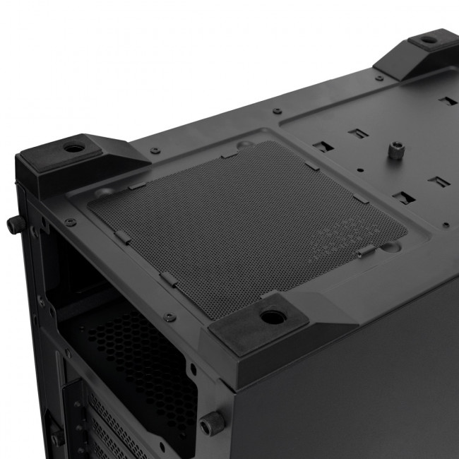 Корпус без блока питания HSPD M521-TGBK-ARGB — для бизнеса и офиса Корпус без блока питания HSPD M521-TGBK-ARGB — для бизнеса и офиса