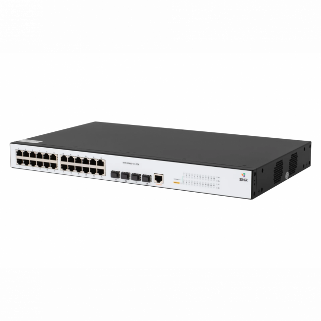Коммутатор SNR SNR-S2982G-24T-POE — для бизнеса и офиса