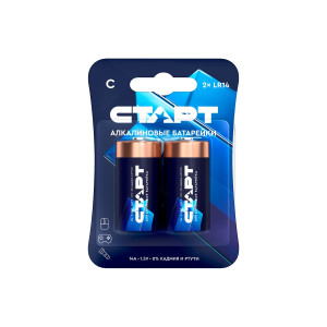 Элемент питания Батарейки алкалиновые СТАРТ C-BL2 N (4640033421067)