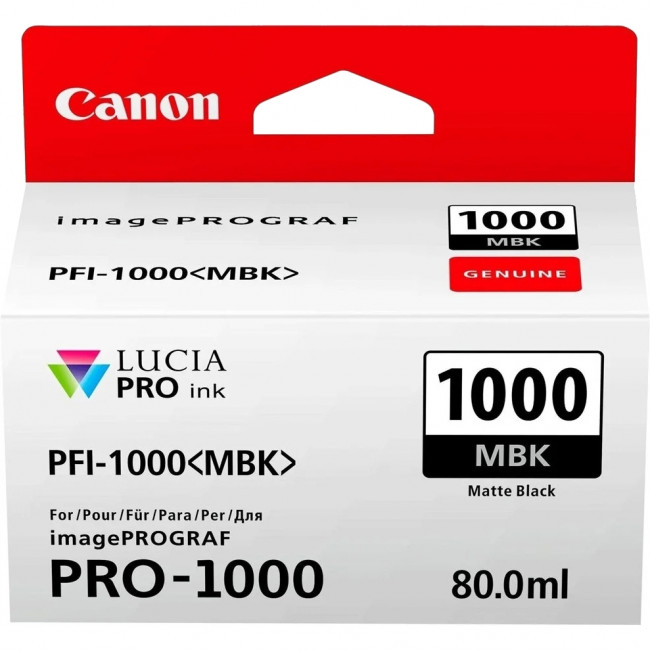 Картридж Canon PFI-1000 MBK (0545C001)
