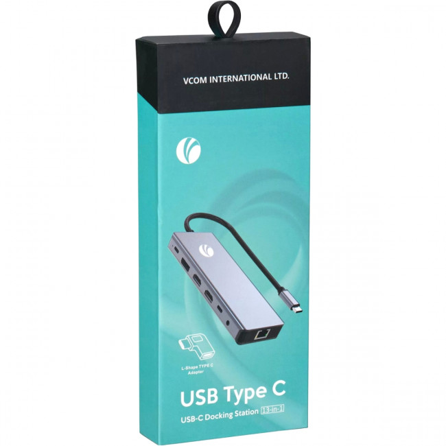 Адаптер TypeC -->(2HDMI+DP)4K*60Hz+3USB3.0+TC+USB2.0+RJ45+SD+TF+PD+audio+TCадаптер, VCOM <4706> Адаптер iOpen USB 3.1 Type-C M/HDMI+USB 2.0 Type-AF+3 x USB 3.0+RJ45+TF+SD+DisplayPort+USB Type-C+mini jack 3.5 (CU4706) — для бизнеса и офиса Адаптер TypeC -->(2HDMI+DP)4K*60Hz+3USB3.0+TC+USB2.0+RJ45+SD+TF+PD+audio+TCадаптер, VCOM <4706> Адаптер iOpen USB 3.1 Type-C M/HDMI+USB 2.0 Type-AF+3 x USB 3.0+RJ45+TF+SD+DisplayPort+USB Type-C+mini jack 3.5 (CU4706) — для бизнеса и офиса