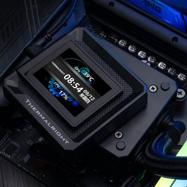 Водяное охлаждение для процессора Thermalright Frozen Warframe SE 360 ARGB V2 Black — для бизнеса и офиса Водяное охлаждение для процессора Thermalright Frozen Warframe SE 360 ARGB V2 Black — для бизнеса и офиса