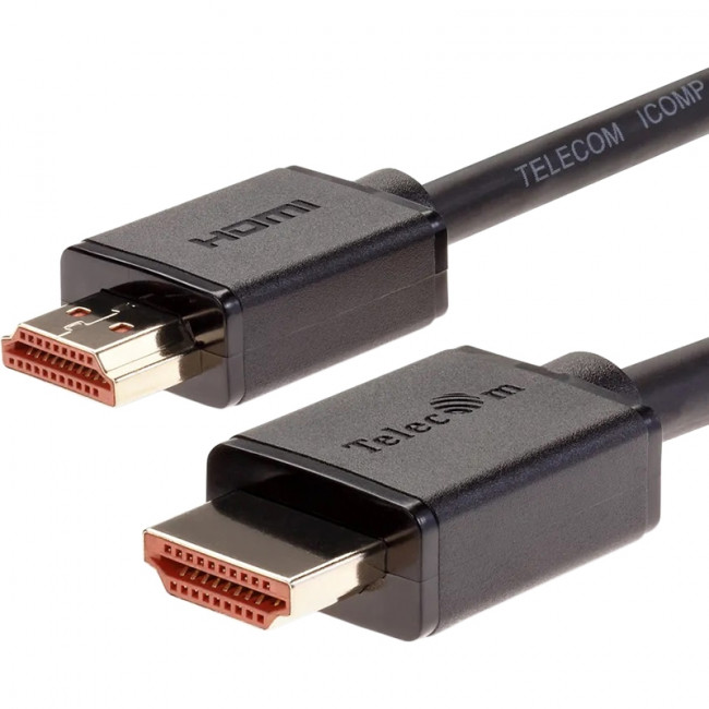 Кабель HDMI-19M --- HDMI-19M ver 2.0+3D/Ethernet ,5m, 2 фильтраTelecom <TCG215F-5M> Кабель Telecom HDMI (m)/HDMI (m) - 5 м (TCG215F-5M)