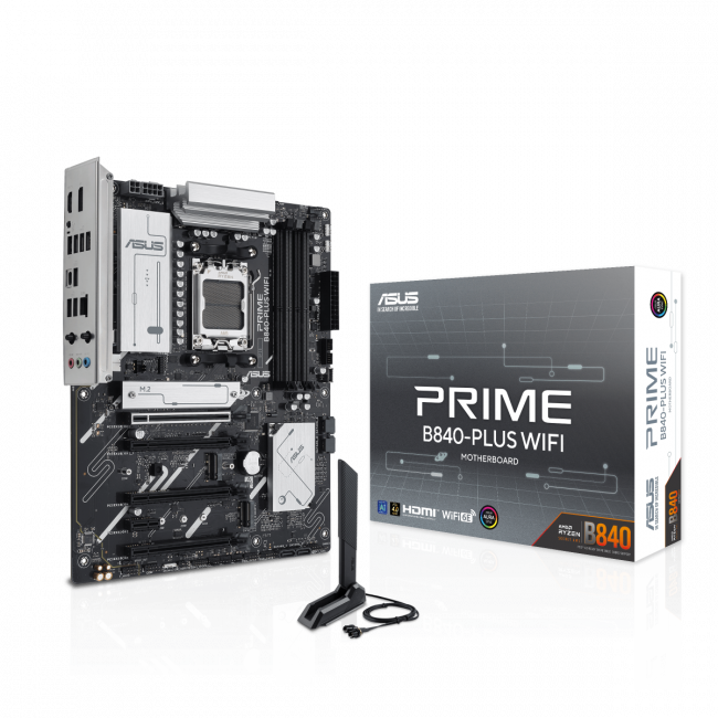 Материнская плата ASUS PRIME B840-PLUS WIFI (90MB1IZ0-M0EAY0) — для бизнеса и офиса