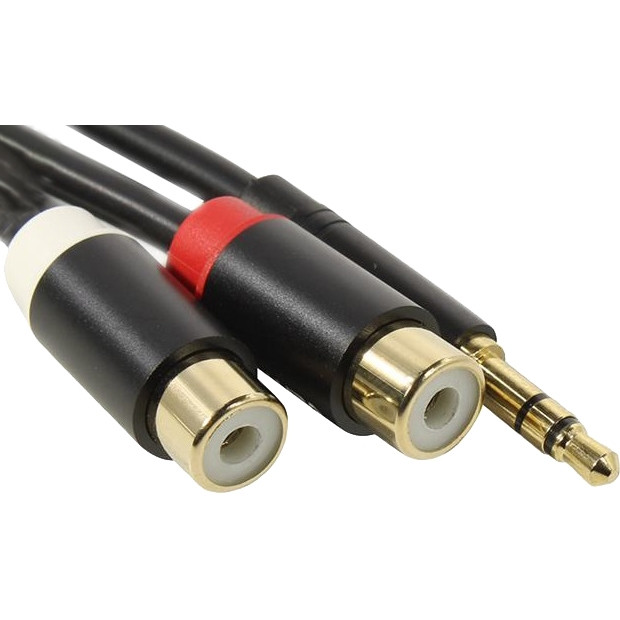 Переходник-разветвитель Vention гибкий Jack 3.5 mm M/2RCA F - 0.3 м Чёрный Разветвитель Vention mini jack 3.5 mm(m)/RCA(f) - 0.3 м (VAB-R02-B030) Переходник-разветвитель Vention гибкий Jack 3.5 mm M/2RCA F - 0.3 м Чёрный Разветвитель Vention mini jack 3.5 mm(m)/RCA(f) - 0.3 м (VAB-R02-B030)