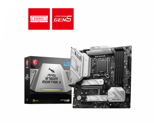 Материнская плата MSI MAG B760M MORTAR II — для бизнеса и офиса