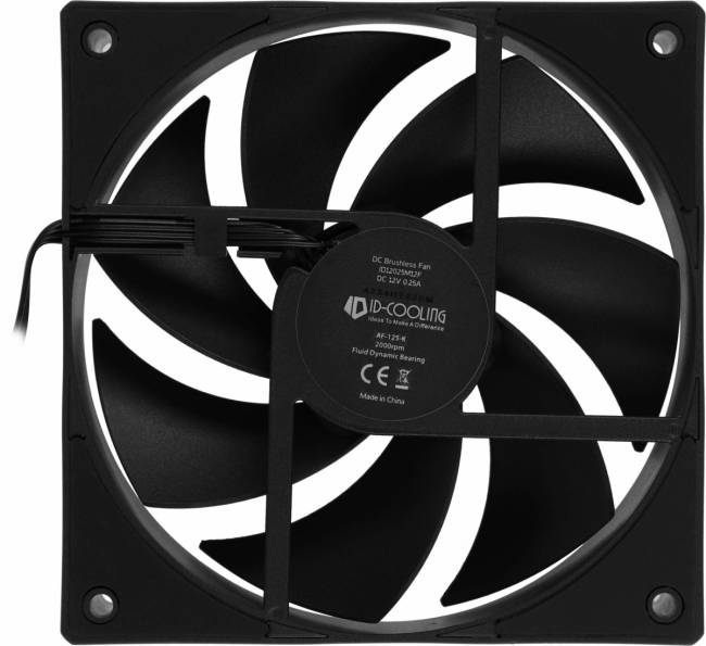 Вентилятор для корпуса ID-COOLING AF-125-K — для бизнеса и офиса