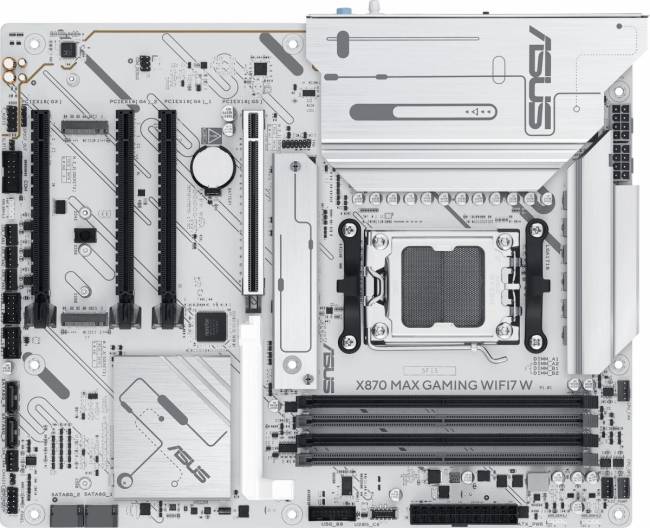 Материнская плата ASUS X870 MAX GAMING WIFI7 W — для бизнеса и офиса