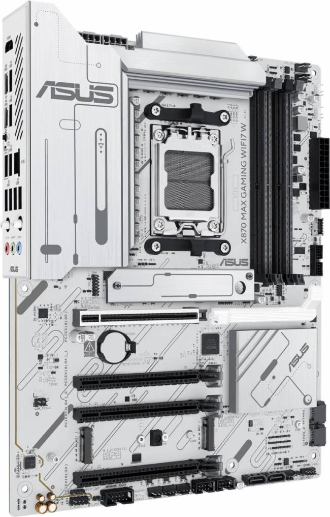 Материнская плата ASUS X870 MAX GAMING WIFI7 W — для бизнеса и офиса