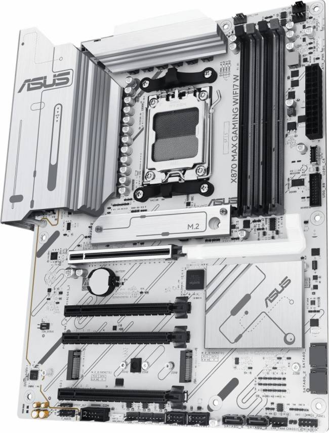 Материнская плата ASUS X870 MAX GAMING WIFI7 W — для бизнеса и офиса