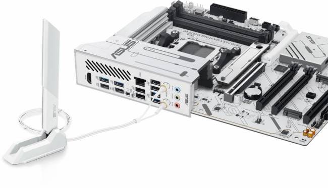 Материнская плата ASUS X870 MAX GAMING WIFI7 W — для бизнеса и офиса