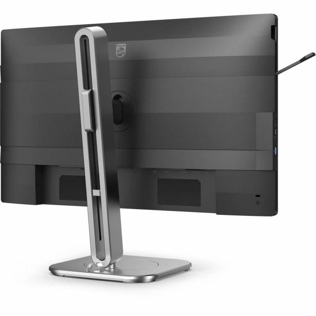 Монитор Philips 24B2N4200 23.8'', 1920x1080, IPS, 120hz, 50M:1, 300cd, 4ms, VGA, HDMI 1.4, DP 1.2, 4xUSB 3.2, Speakers, H. adj 150mm, pivot, VESA, 3Y, Black Philips 24B2N4200 — для бизнеса и офиса