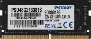 Память DDR4 8Gb 2133MHz Patriot PSD48G213381S