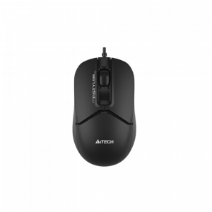 Мышь A4Tech Fstyler FM12 черный оптич. 1200dpi USB 3but (FM12 BLACK) A4Tech FM12 BLACK