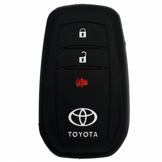Чехол силиконовый смарт ключа TOYOTA 2+1 кнопки (с лого) — для бизнеса и офиса Чехол силиконовый смарт ключа TOYOTA 2+1 кнопки (с лого) — для бизнеса и офиса