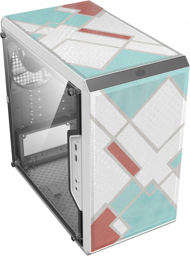 Корпус без блока питания Cooler Master MasterBox Q300L Retro — для бизнеса и офиса