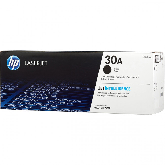 Тонер-картридж HP 30A Black Original LaserJet Toner Cartridge (CF230A) — для бизнеса и офиса