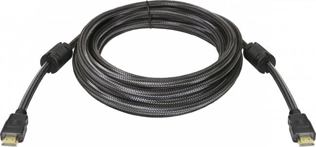 Defender Цифровой кабель HDMI-17PRO HDMI M-M, ver1.4, 5м Defender HDMI (m) - HDMI (m) 5м — для бизнеса и офиса